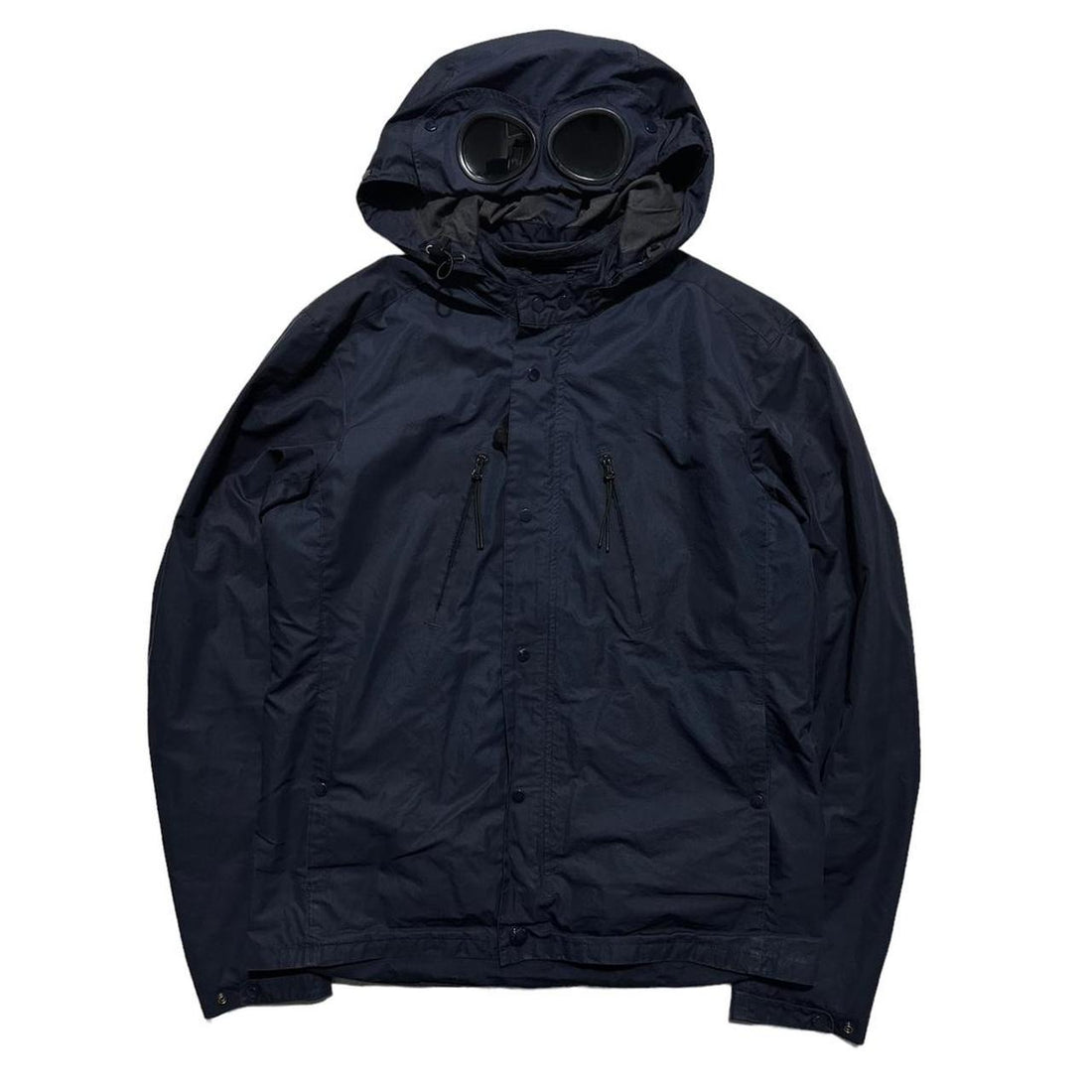 CP Company Navy Nylon Micro-M Goggle Jacket