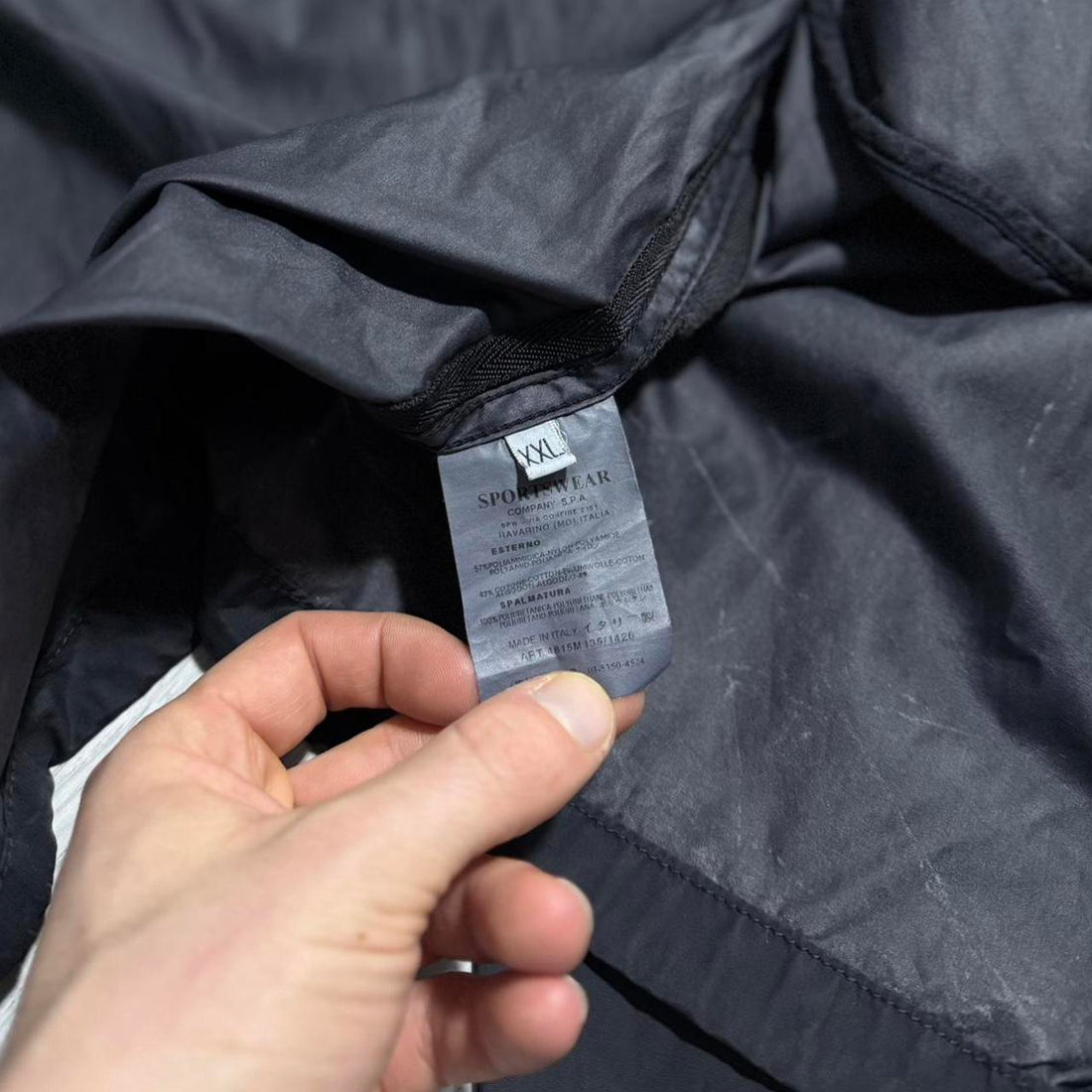 Stone Island Nylon Full Zip Jacket