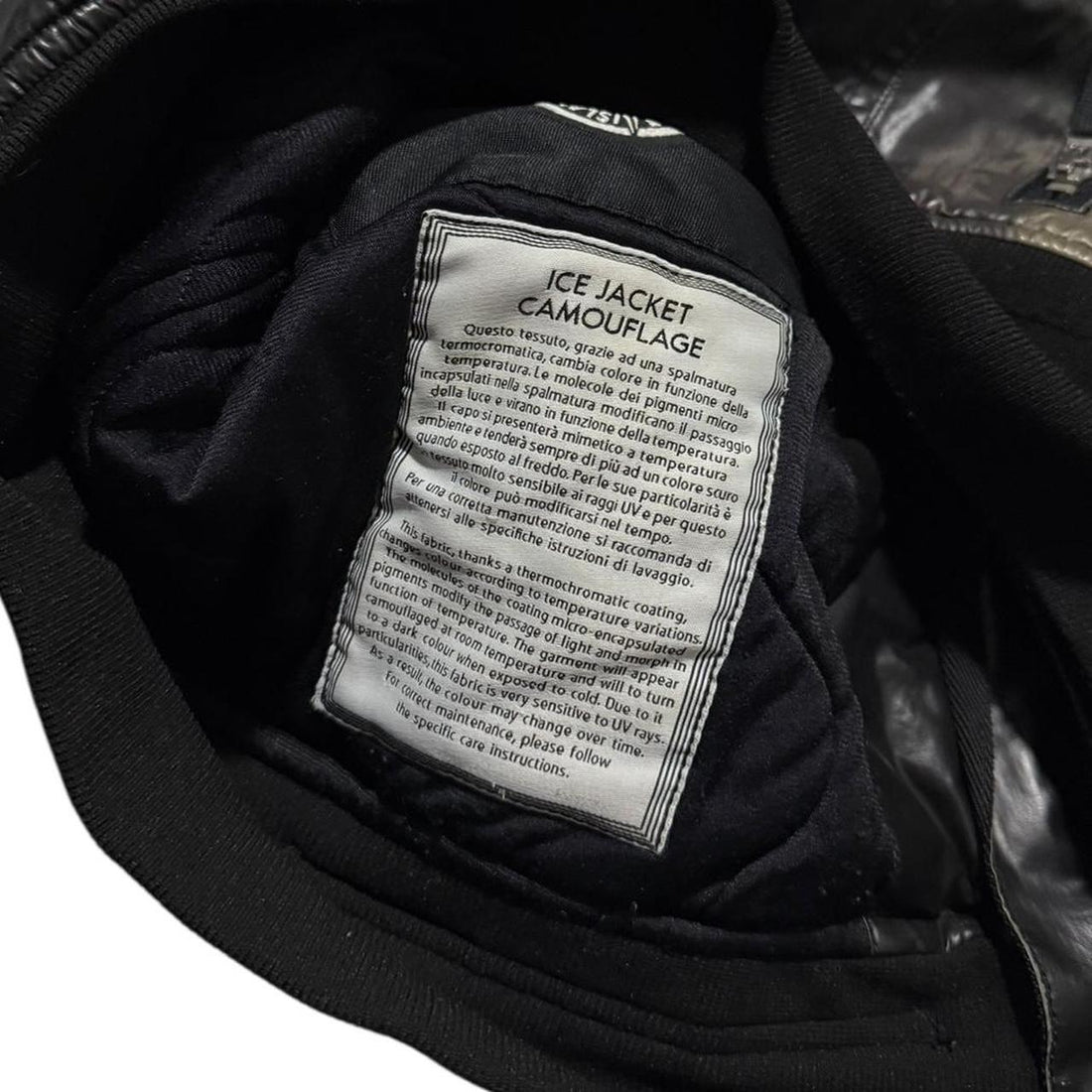Stone Island 2010 Ice Camo Bomber Jacket
