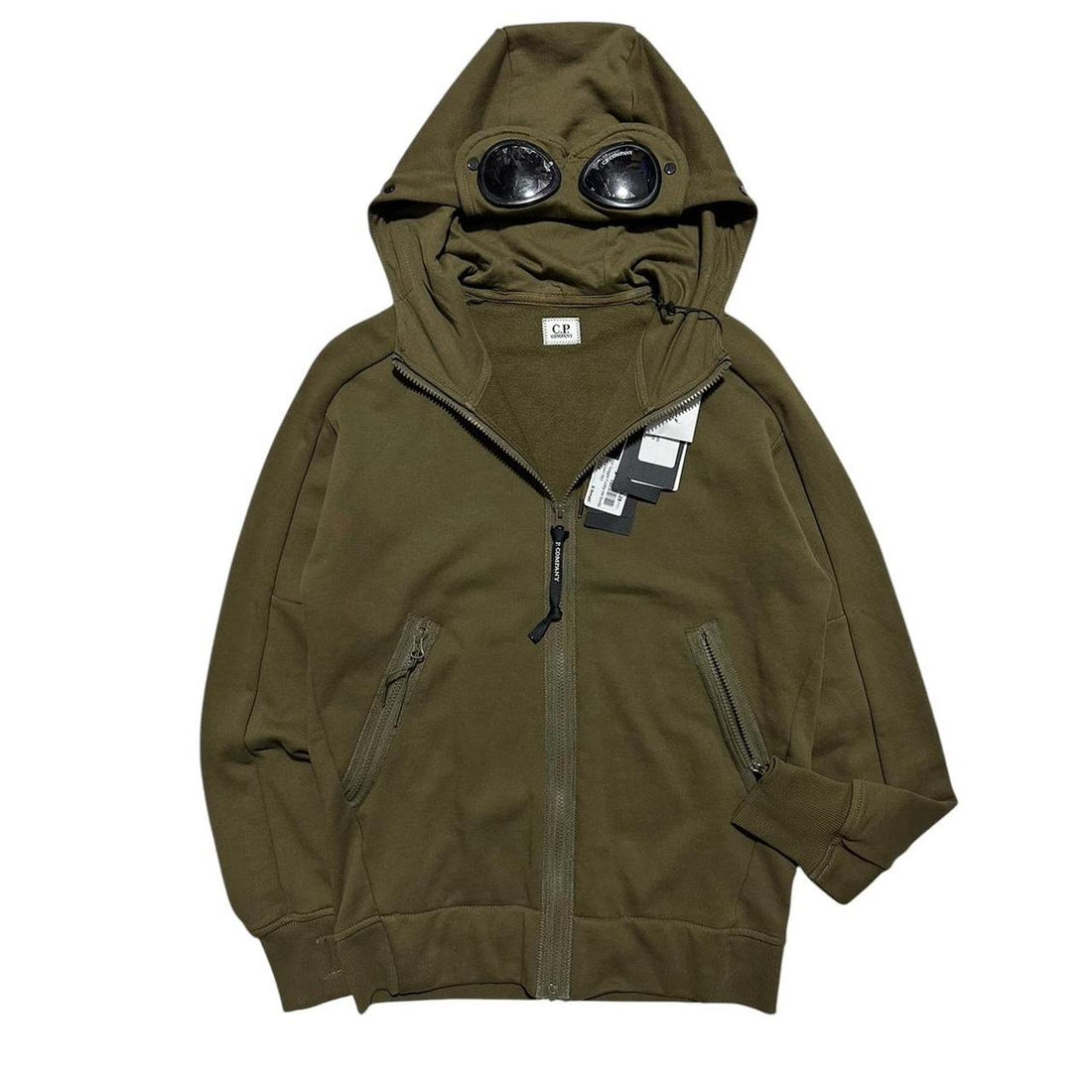 CP Company Zip Up Goggle Hoodie