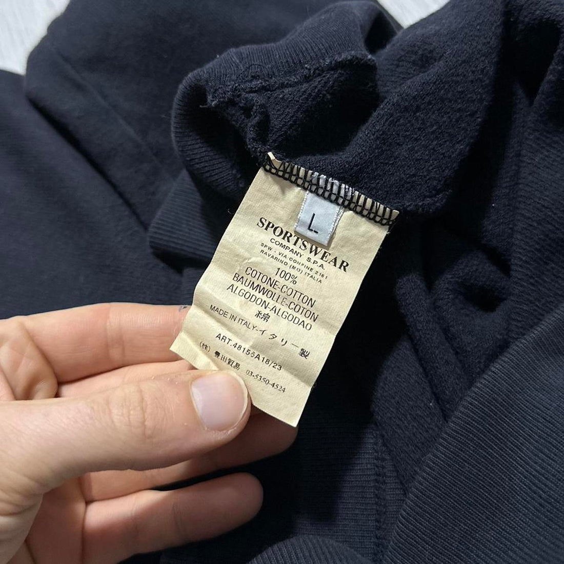 Stone Island Zip Down Pullover