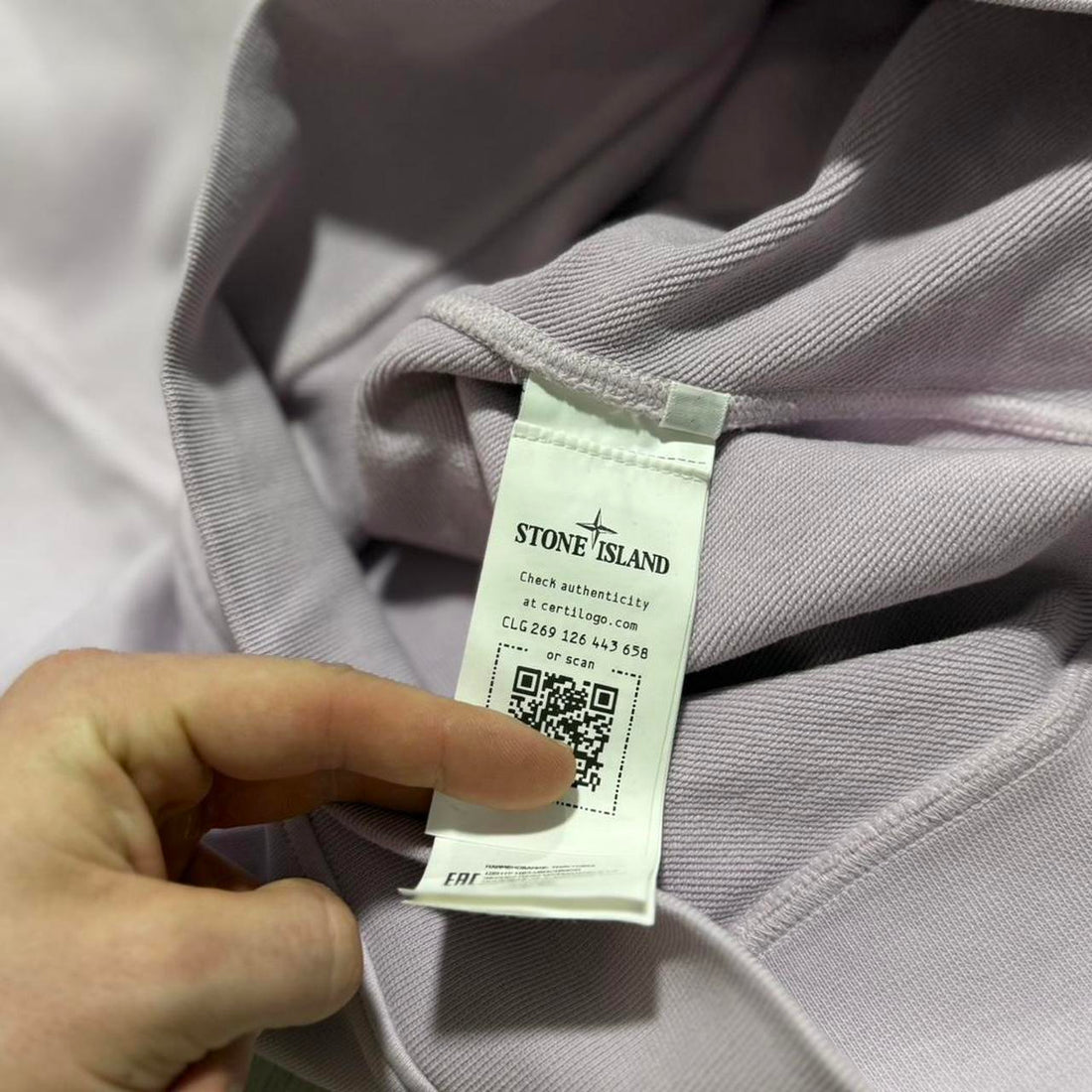 Stone Island Pink Pullover Hoodie