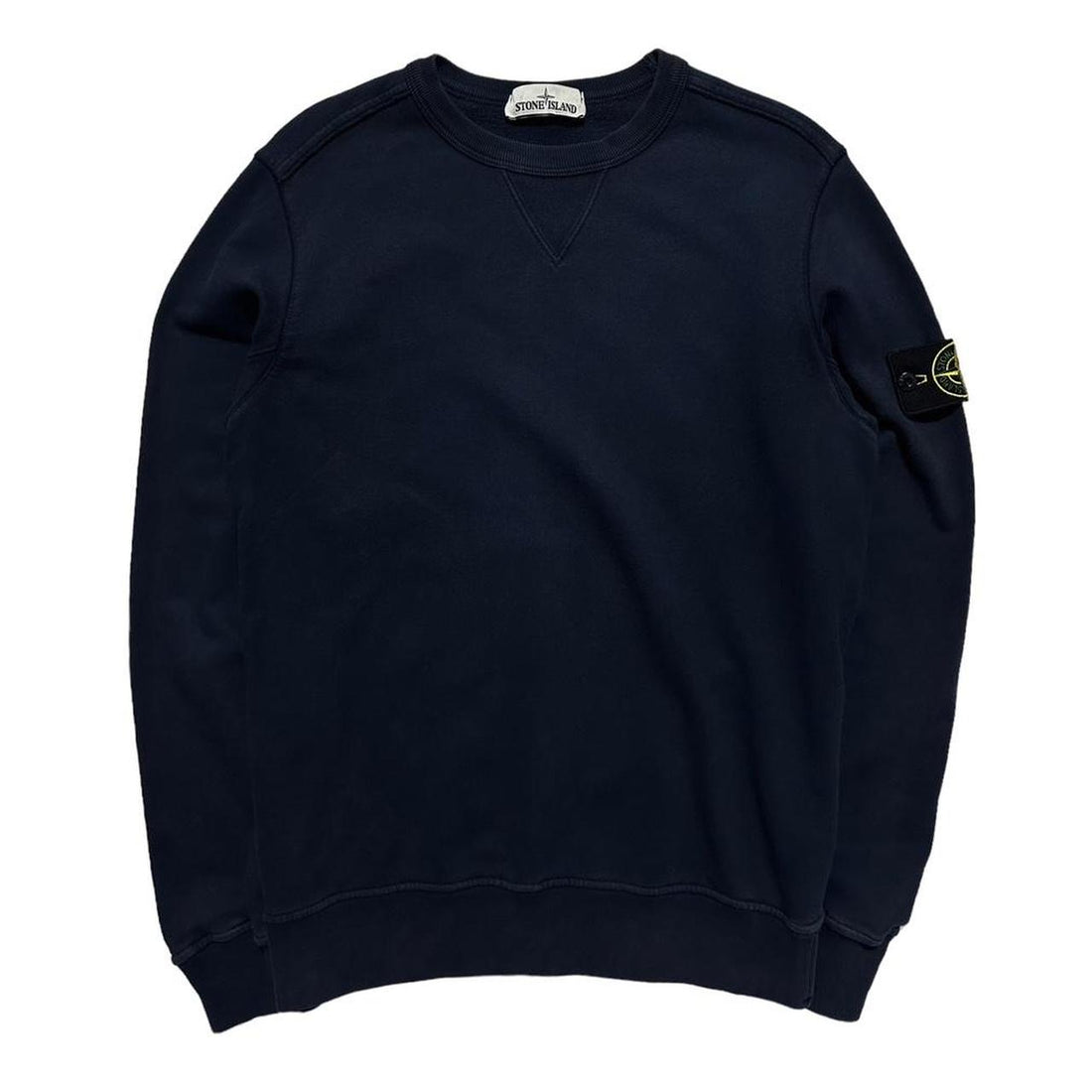 Stone Island Navy Pullover Crewneck