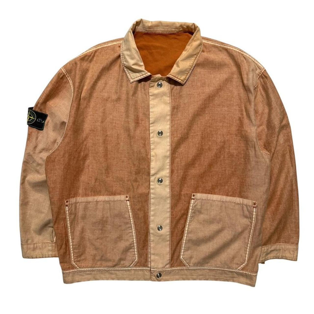 Stone Island 1988 Raso Gommato Reversible Jacket