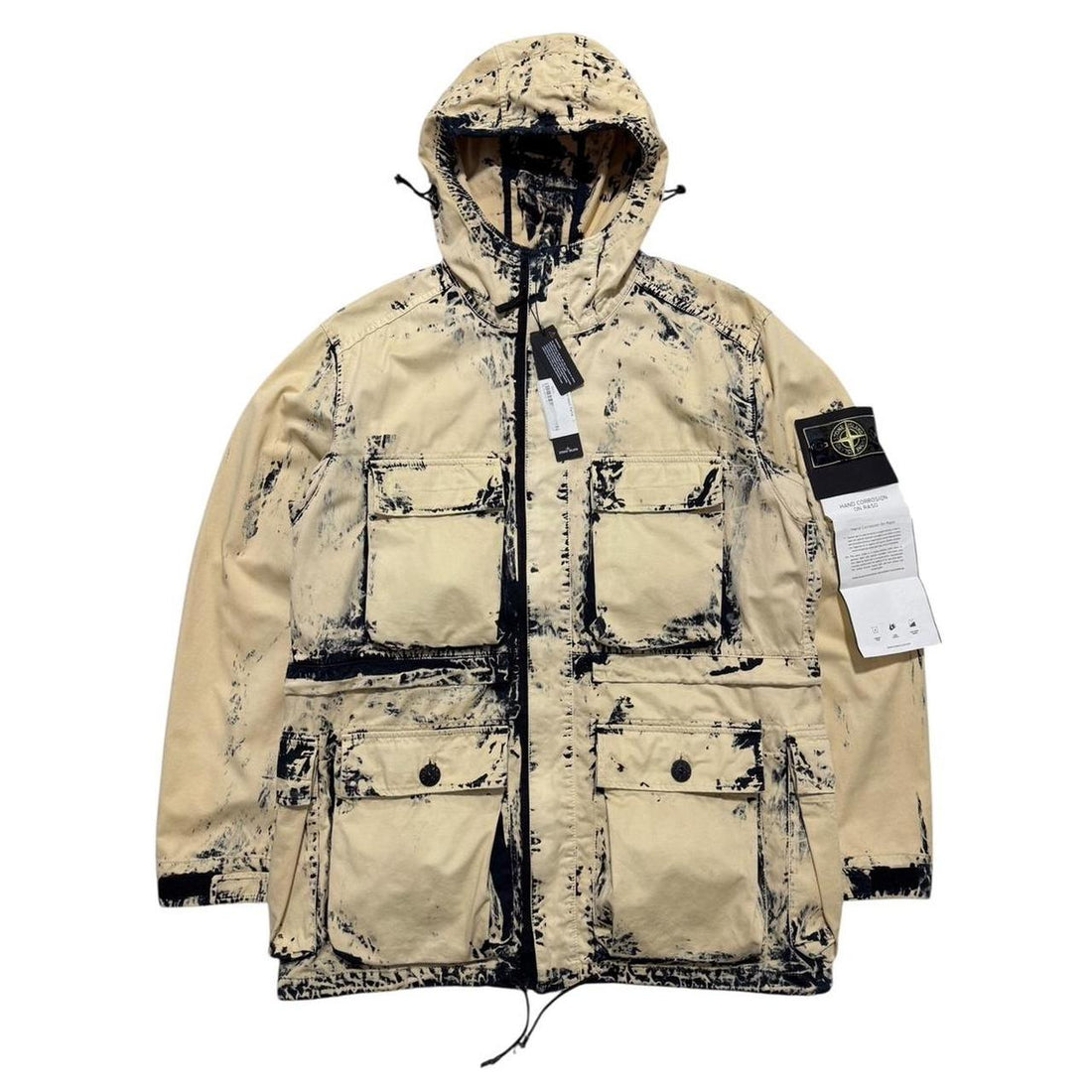 Stone Island 2017 Hand Corrosion On Raso Jacket