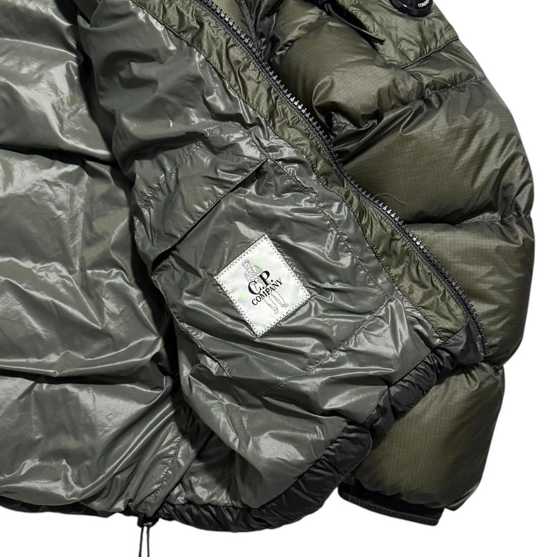 CP Company Khaki D.D. Shell Down Jacket