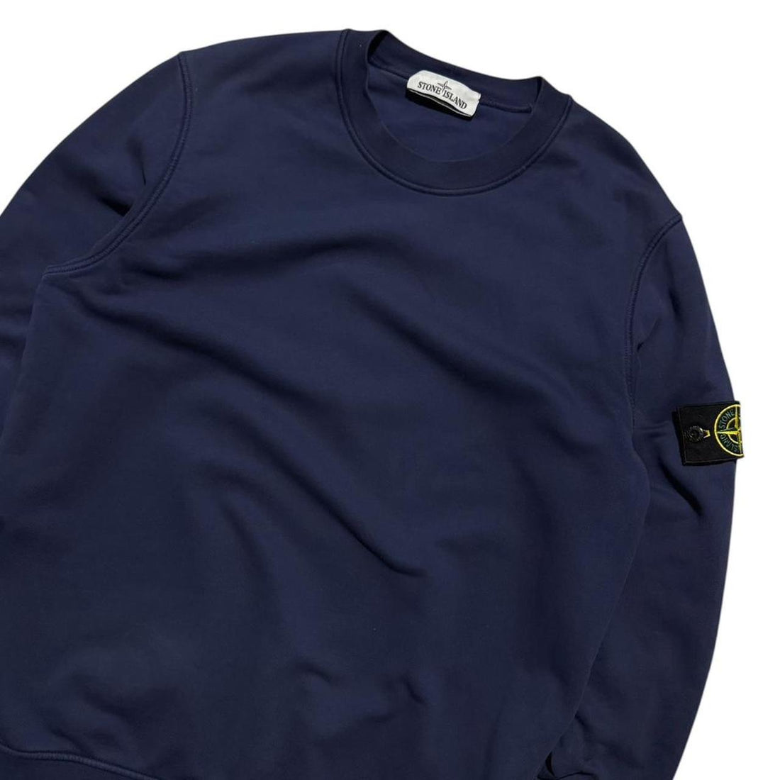 Stone Island Pullover Navy Crewneck