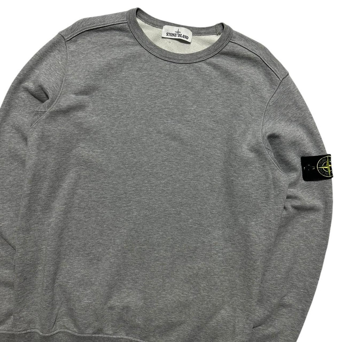 Stone Island Grey Pullover Crewneck