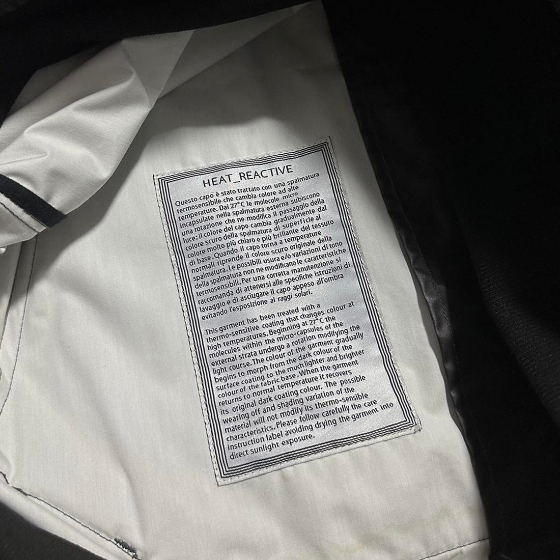 Stone Island S/S 2010 Heat Reactive Jacket