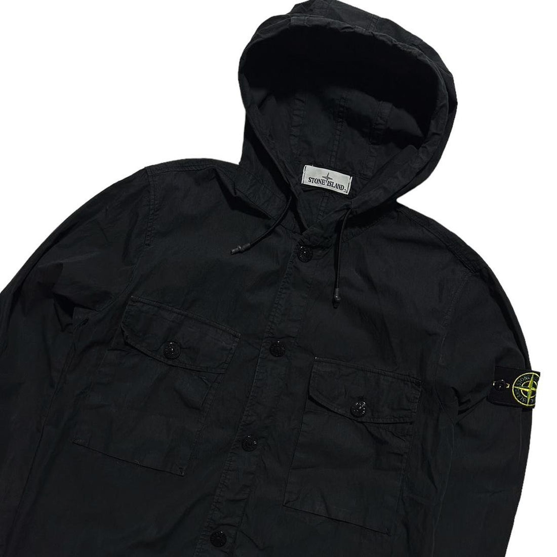 Stone Island Canvas Overshirt Jacket