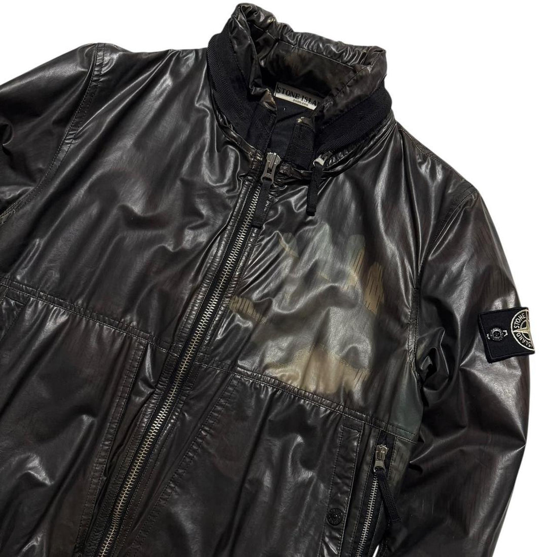 Stone Island 2010 Ice Camo Bomber Jacket
