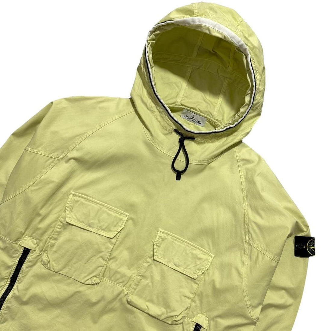 Stone Island Pullover Canvas Smock Jacket