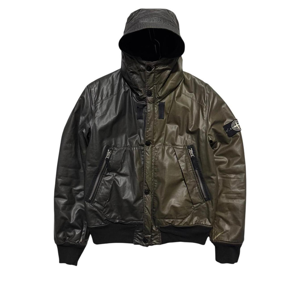 Stone Island Waxed Ice Jacket