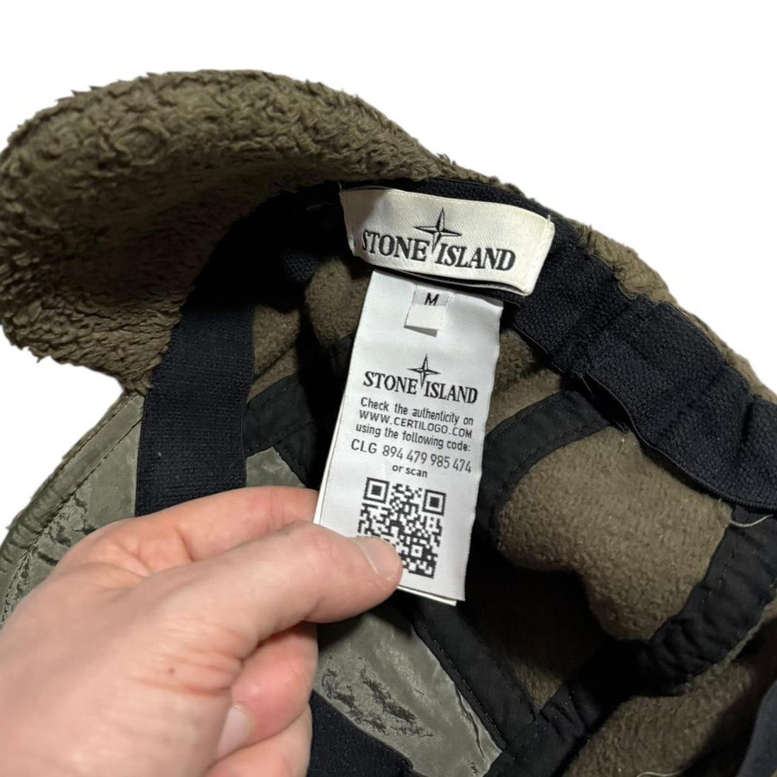 Stone Island Fleece Trapper Hat