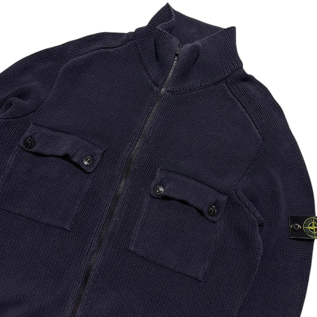 Stone Island 1998 Heavy Knit Full Zip