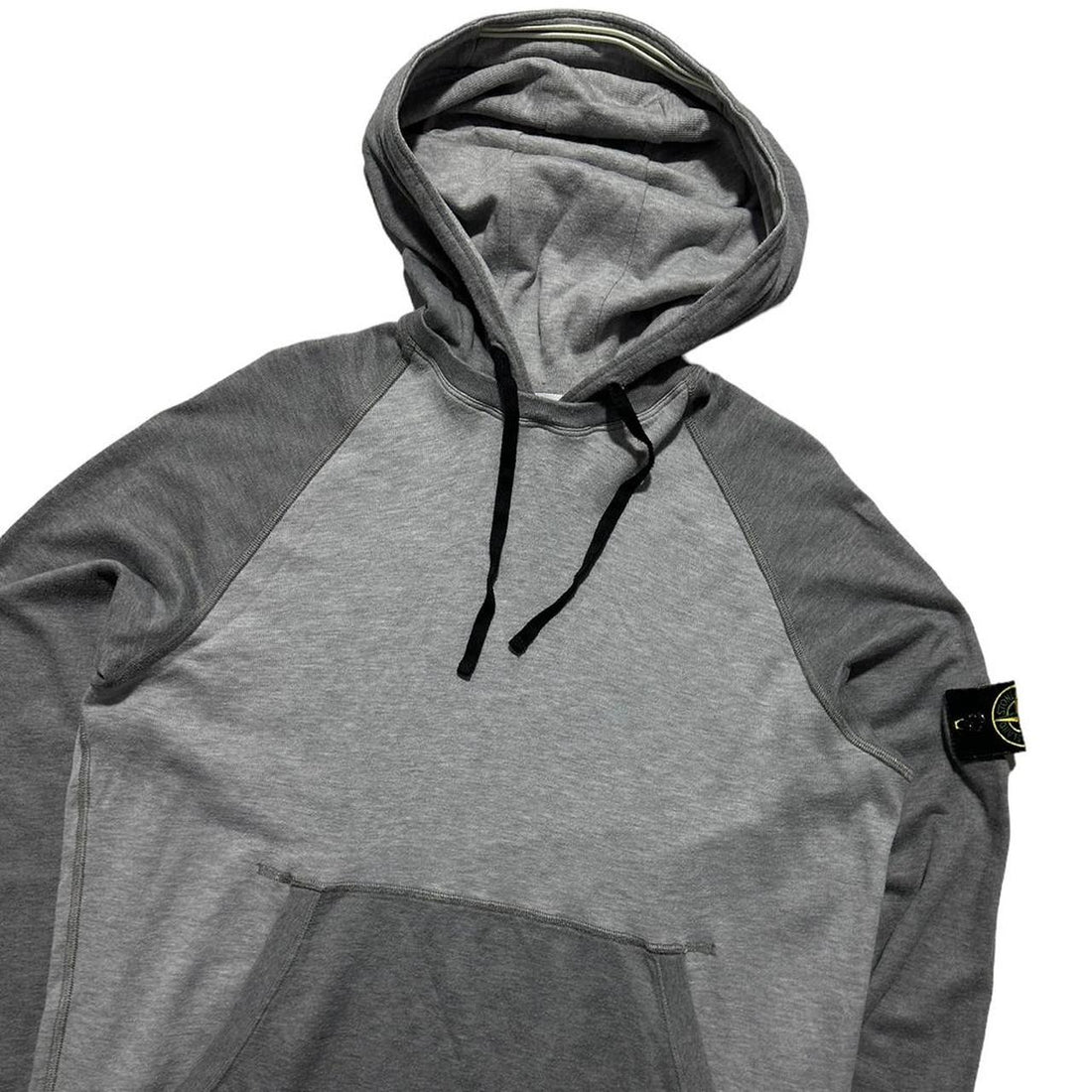 Stone Island Grey Pullover Hoodie