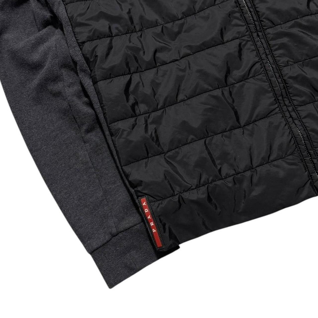 Prada Hybrid Down Hoodie