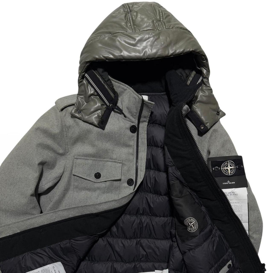 Stone Island A/W 2014 Ice Wool Blend Jacket