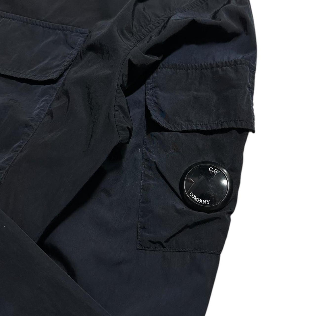 CP Company Navy Nylon Pullover Jacket