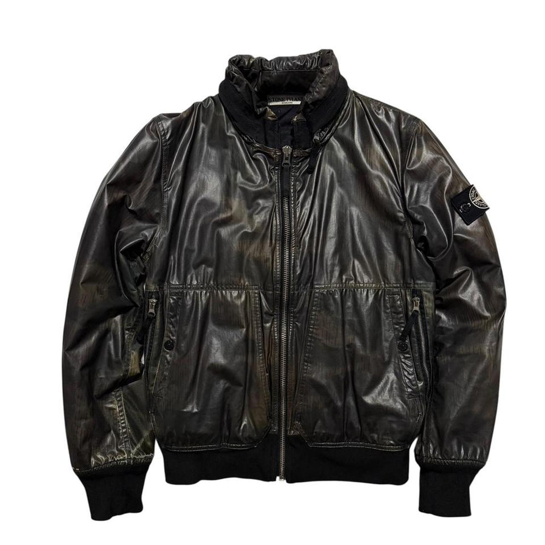 Stone Island 2010 Ice Camo Bomber Jacket