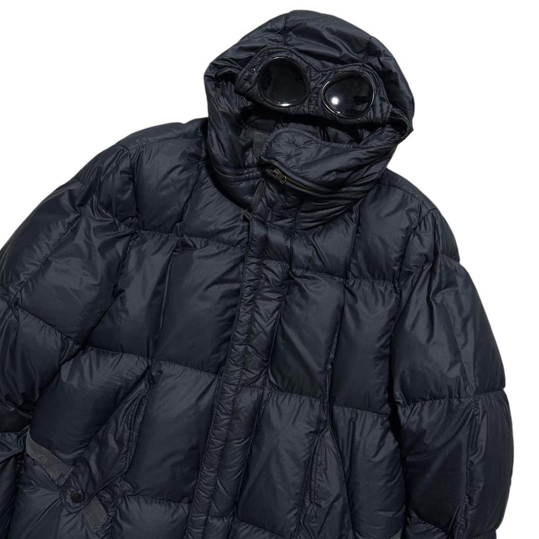 CP Company Navy Down Goggle Jacket