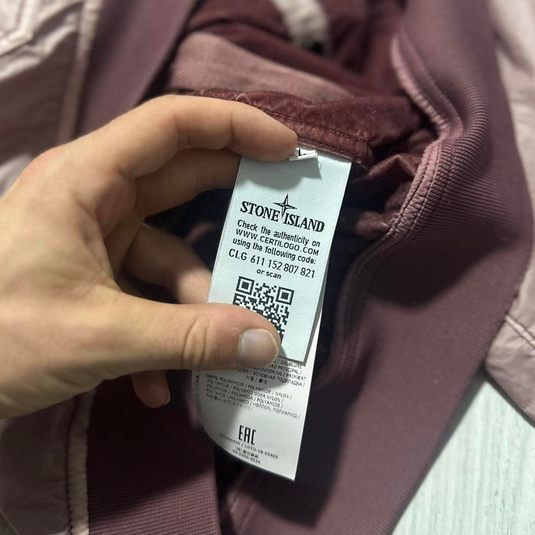 Stone Island Lamy Flock Jacket