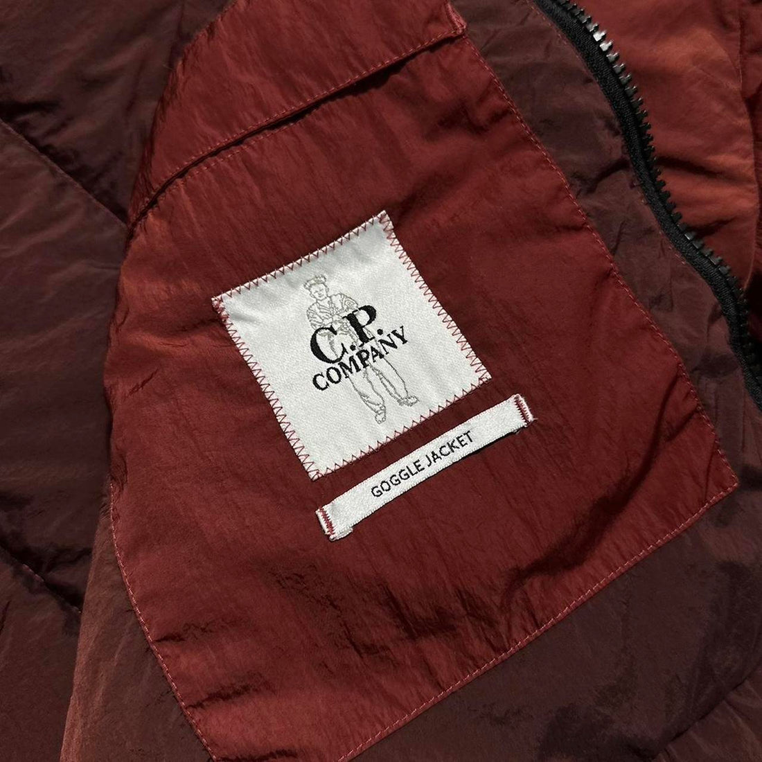 CP Company Eco-Chrome R Down Goggle Jacket