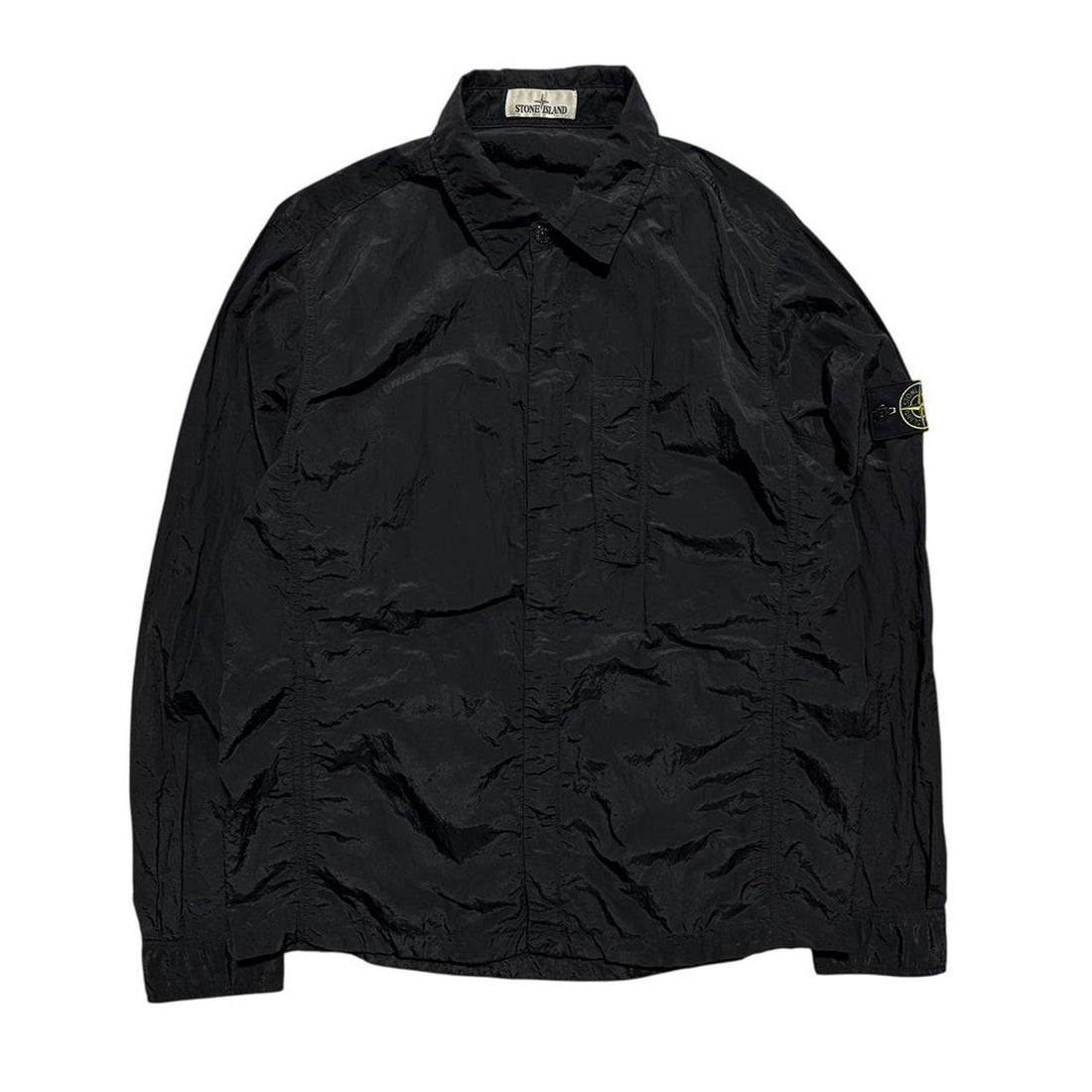 Stone Island Black Nylon Overshirt