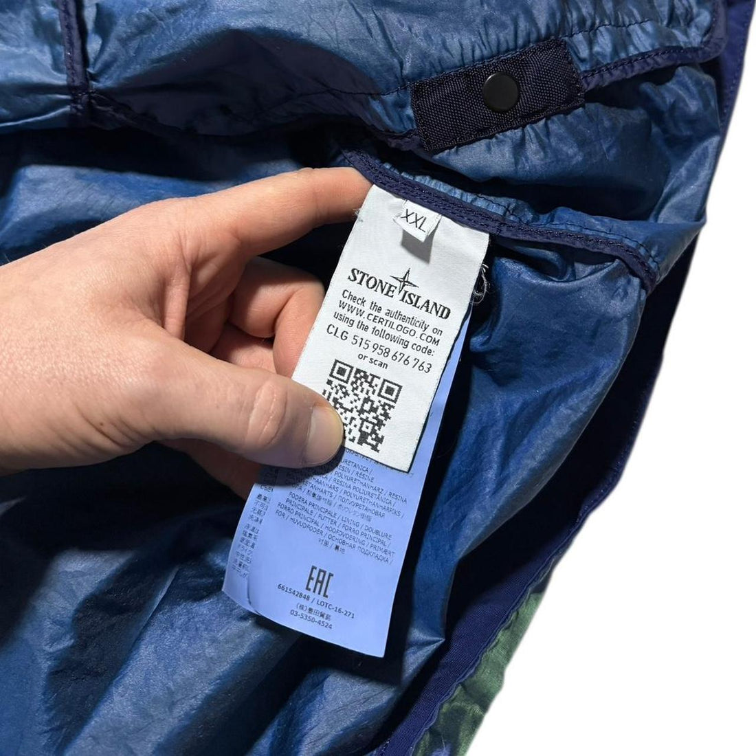 Stone Island Nylon Metal Colour Weft Jacket