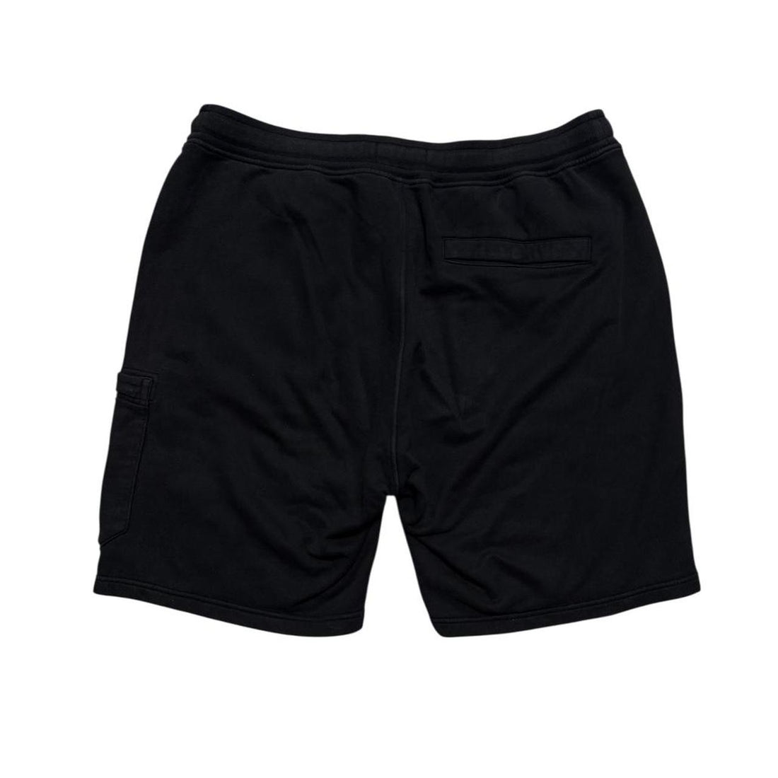 Stone Island Black Cotton Shorts