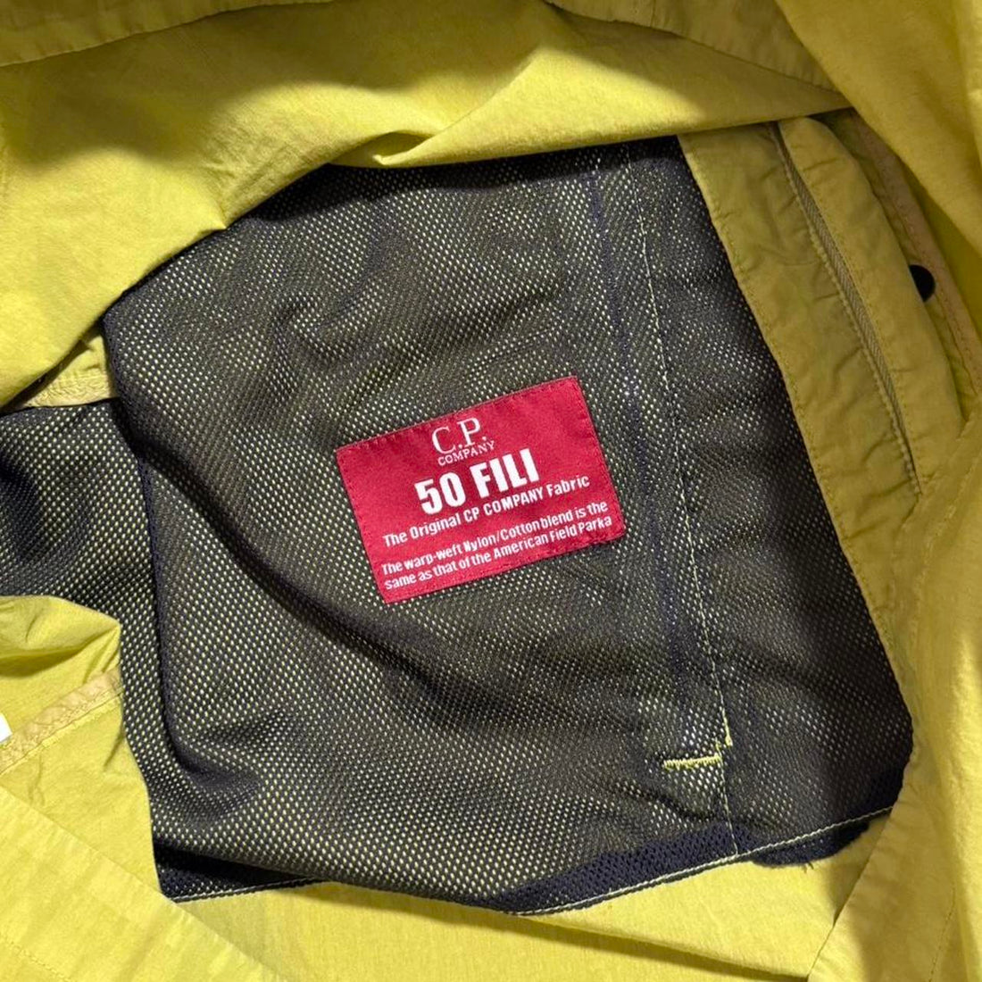 CP Company 50 Fili Canvas Goggle Jacket