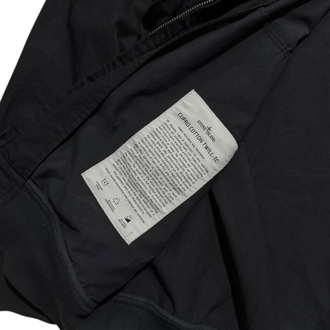 Stone Island Cupro Cotton Twill-TC Jacket