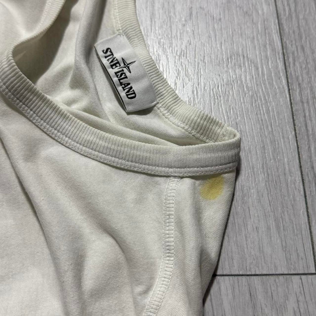 Stone Island Long Sleeve Blur Logo Top