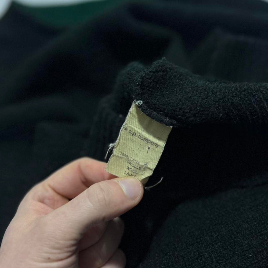 Stone Island Green Pullover Vintage Knit