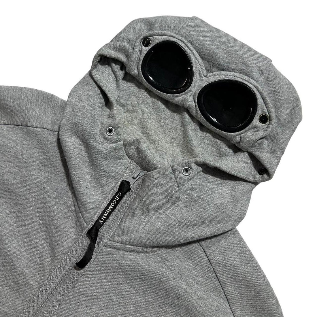 CP Company Grey Goggle Hoodie