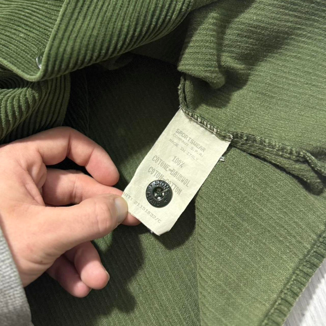 Stone Island 90's Jumbo Corduroy Shirt