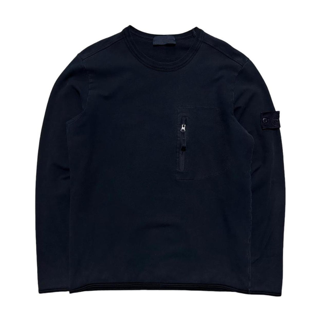 Stone Island Navy Ghost Pullover Jumper