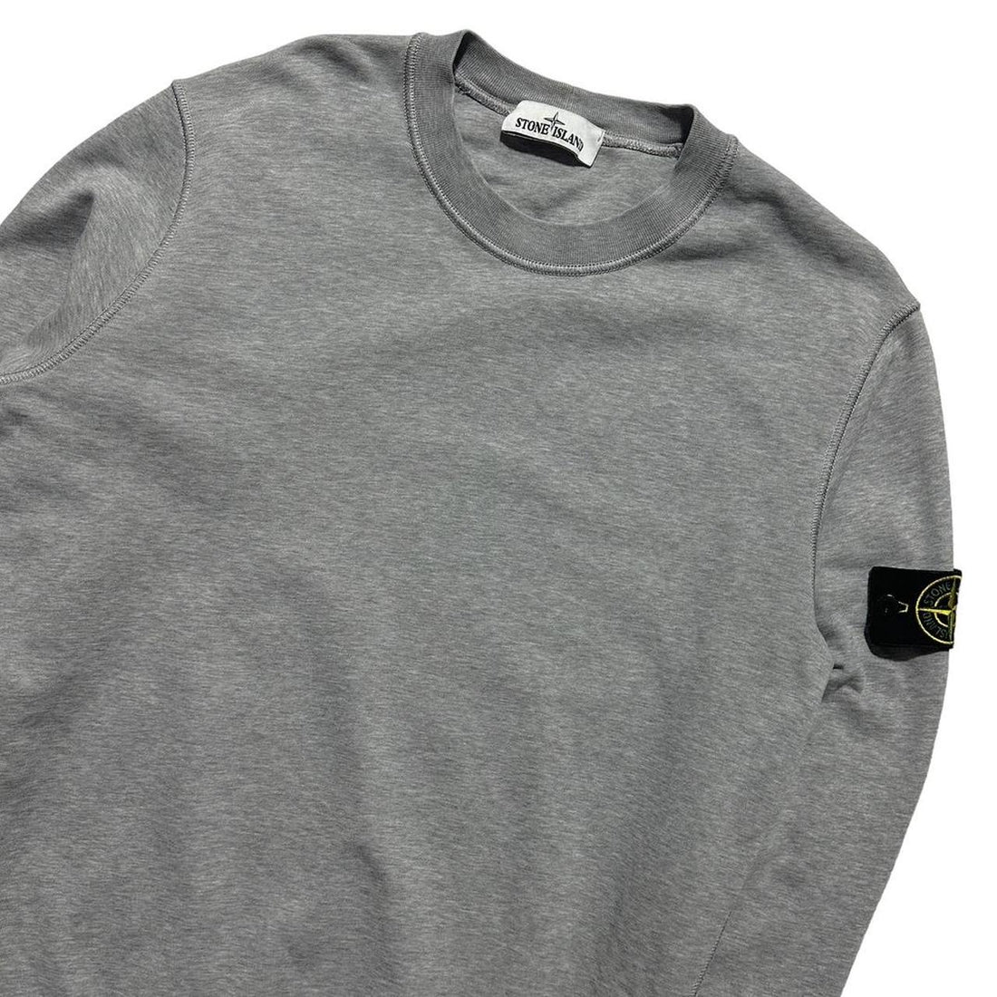 Stone Island Grey Pullover Crewneck