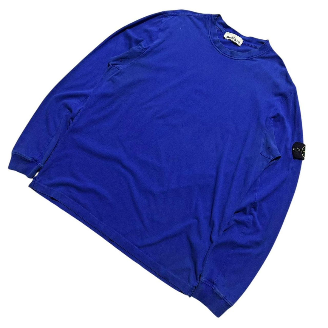 Stone Island Blue Long Sleeve Top