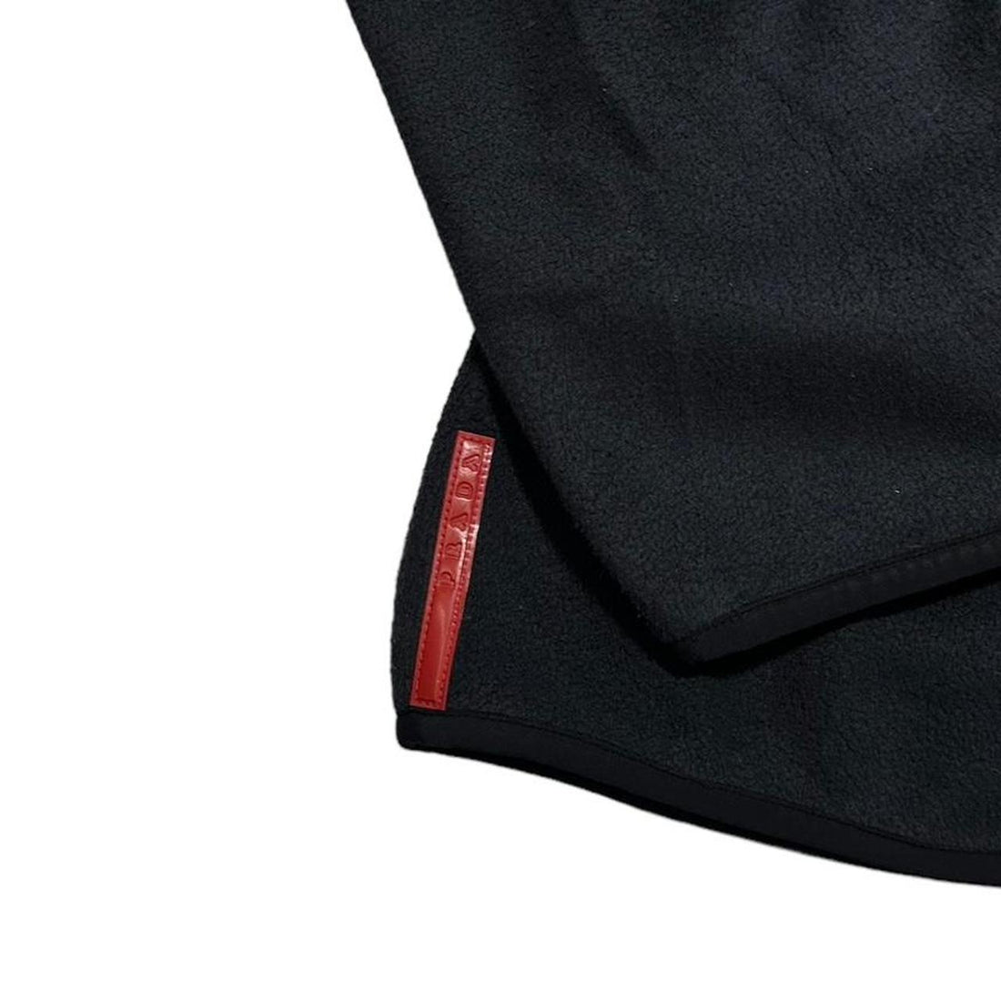Prada Half Zip Fleece Pullover