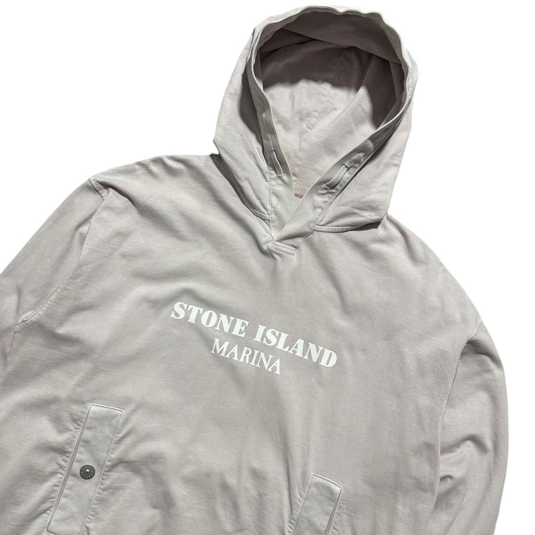 Stone Island Marina Print Pastel Pullover Hoodie