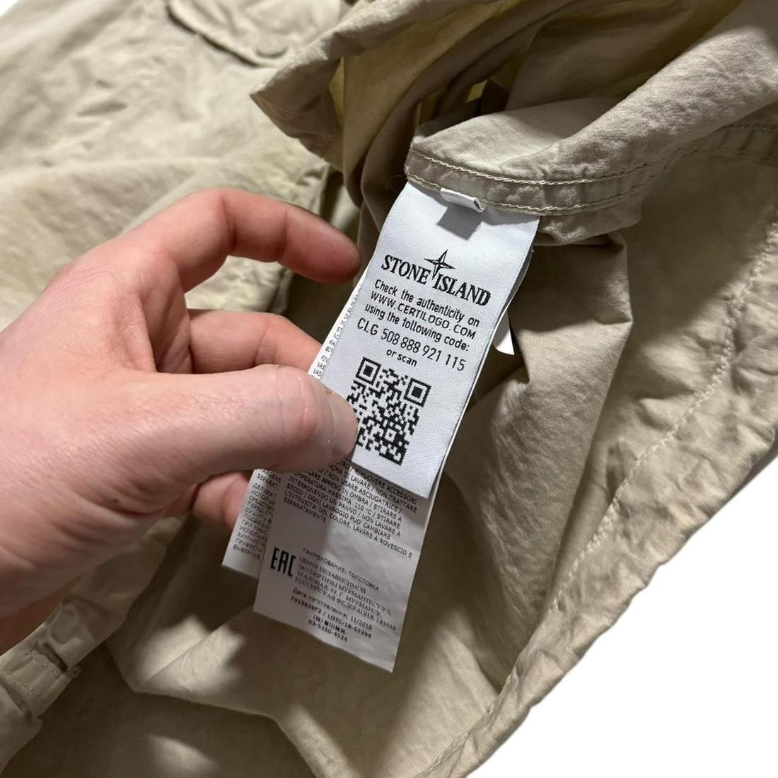 Stone Island Ghost Smock Jacket