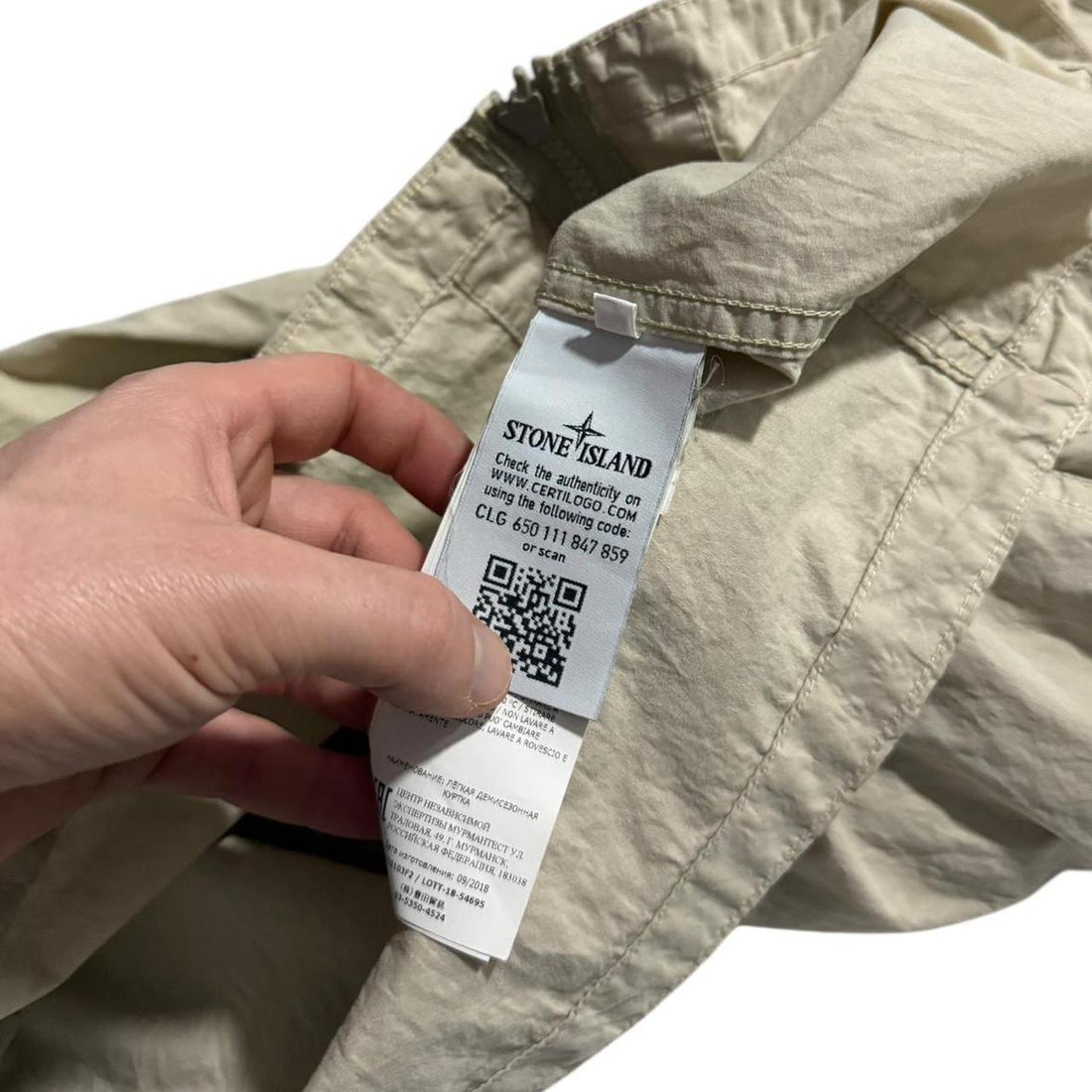 Stone Island Double Pocket Ghost Overshirt