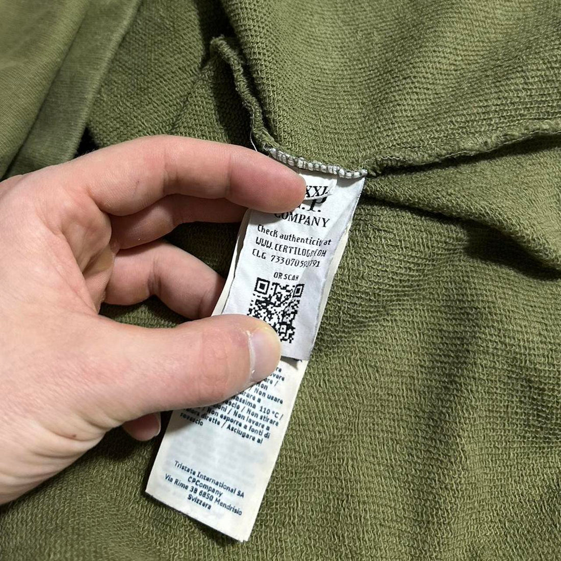 CP Company Patta Quarter Zip