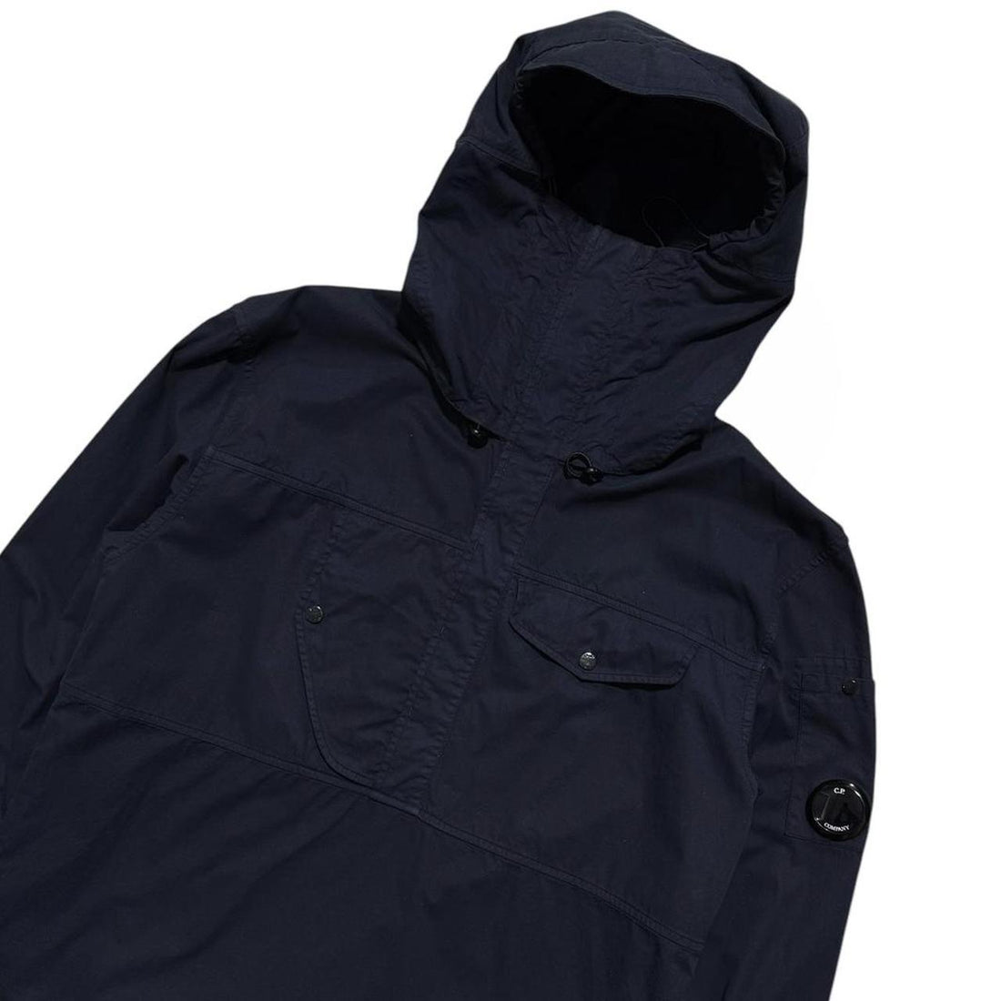 CP Company Navy Canvas Smock Jacket