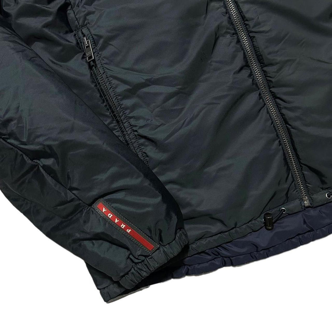 Prada Nylon Reversible Padded Down Jacket