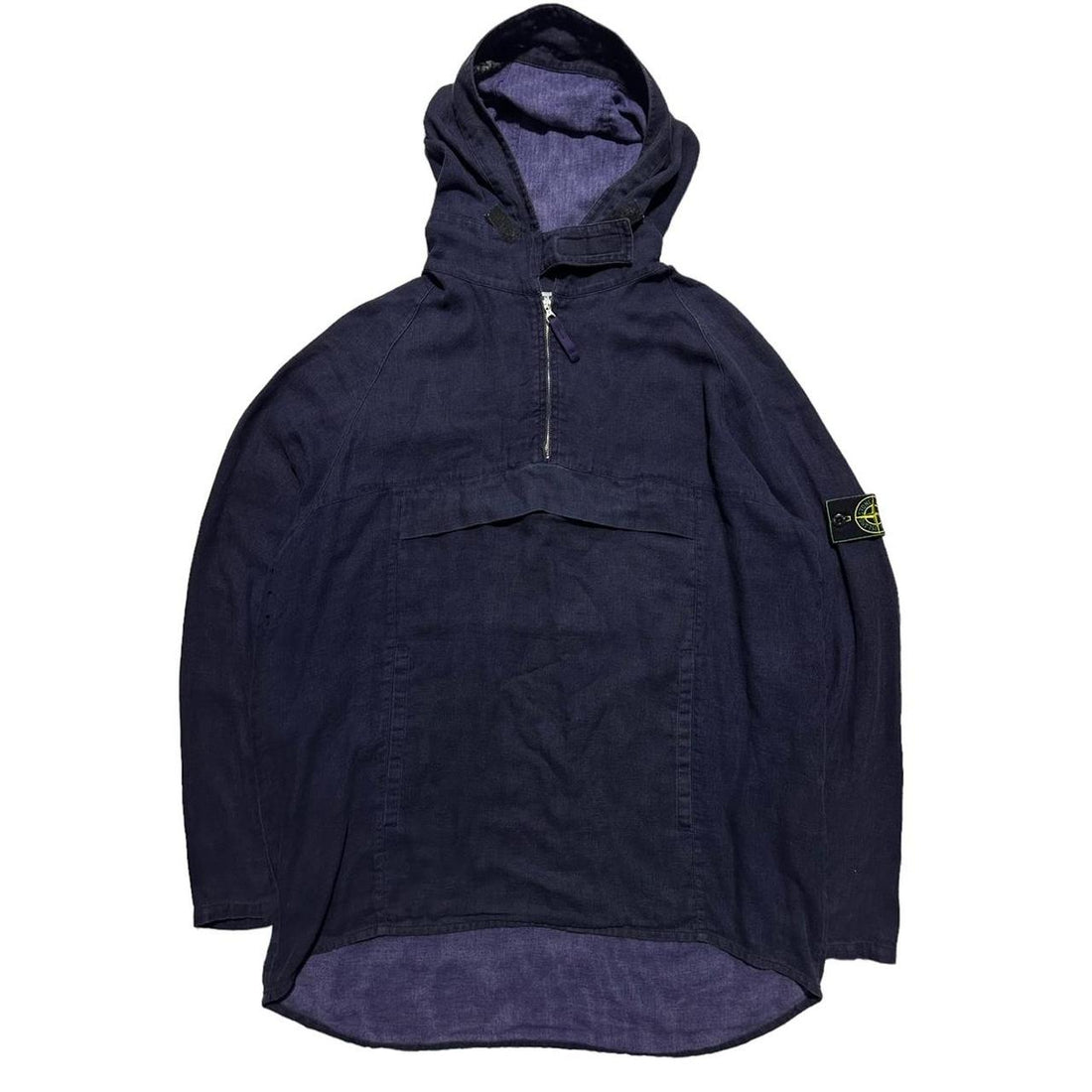 Stone Island 1999 Quarter Zip Cotton Jacket