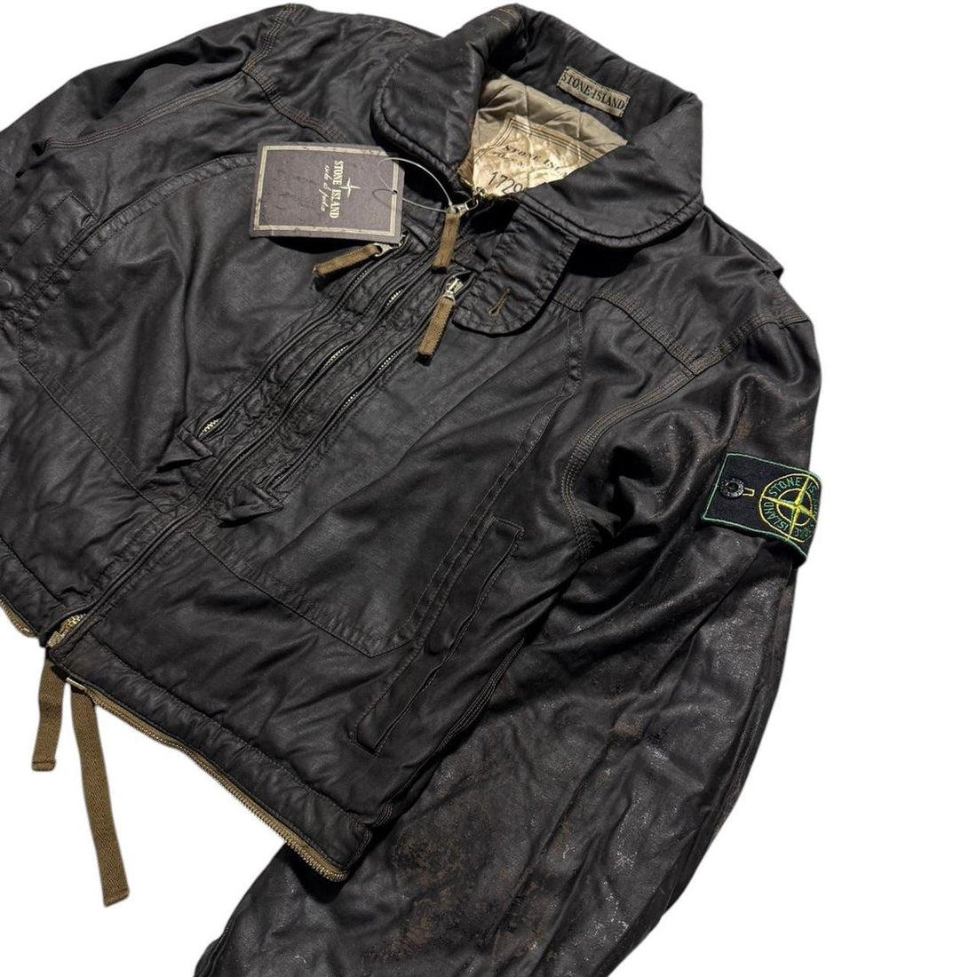 Stone Island 1989 Raso Gommato Boiler Suit