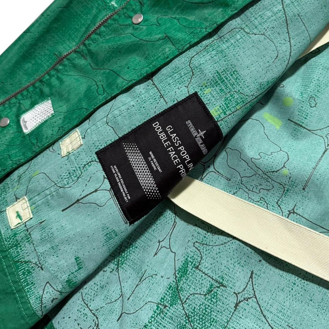 Stone Island Shadow Project Glass Poplin Jacket