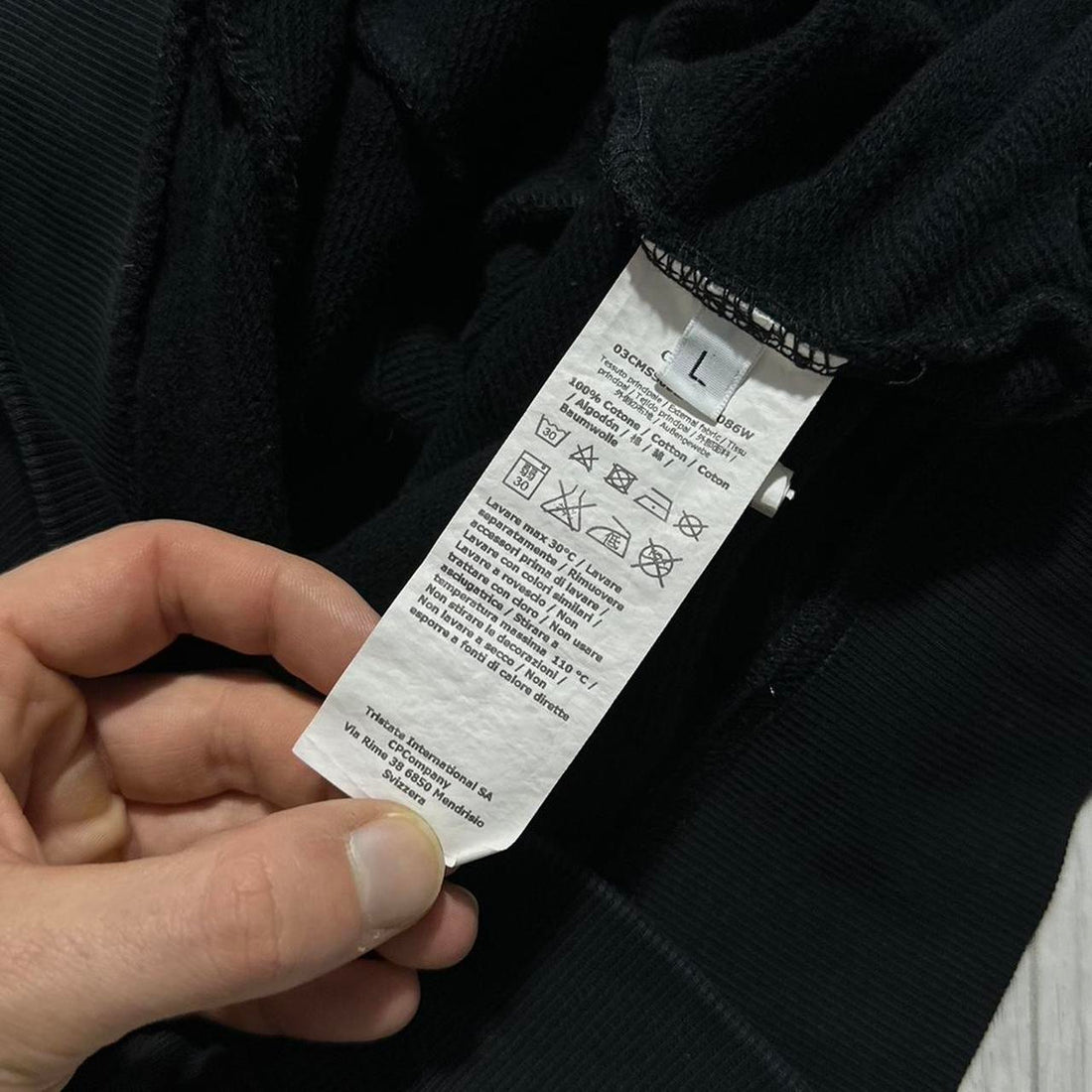 CP Company Full Zip Goggle Hoodie
